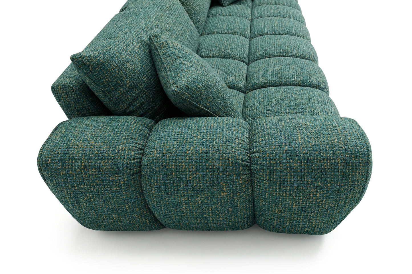 Sofa COSMO LUXURY – Schlafsofa 240 cm Puente 33 grün