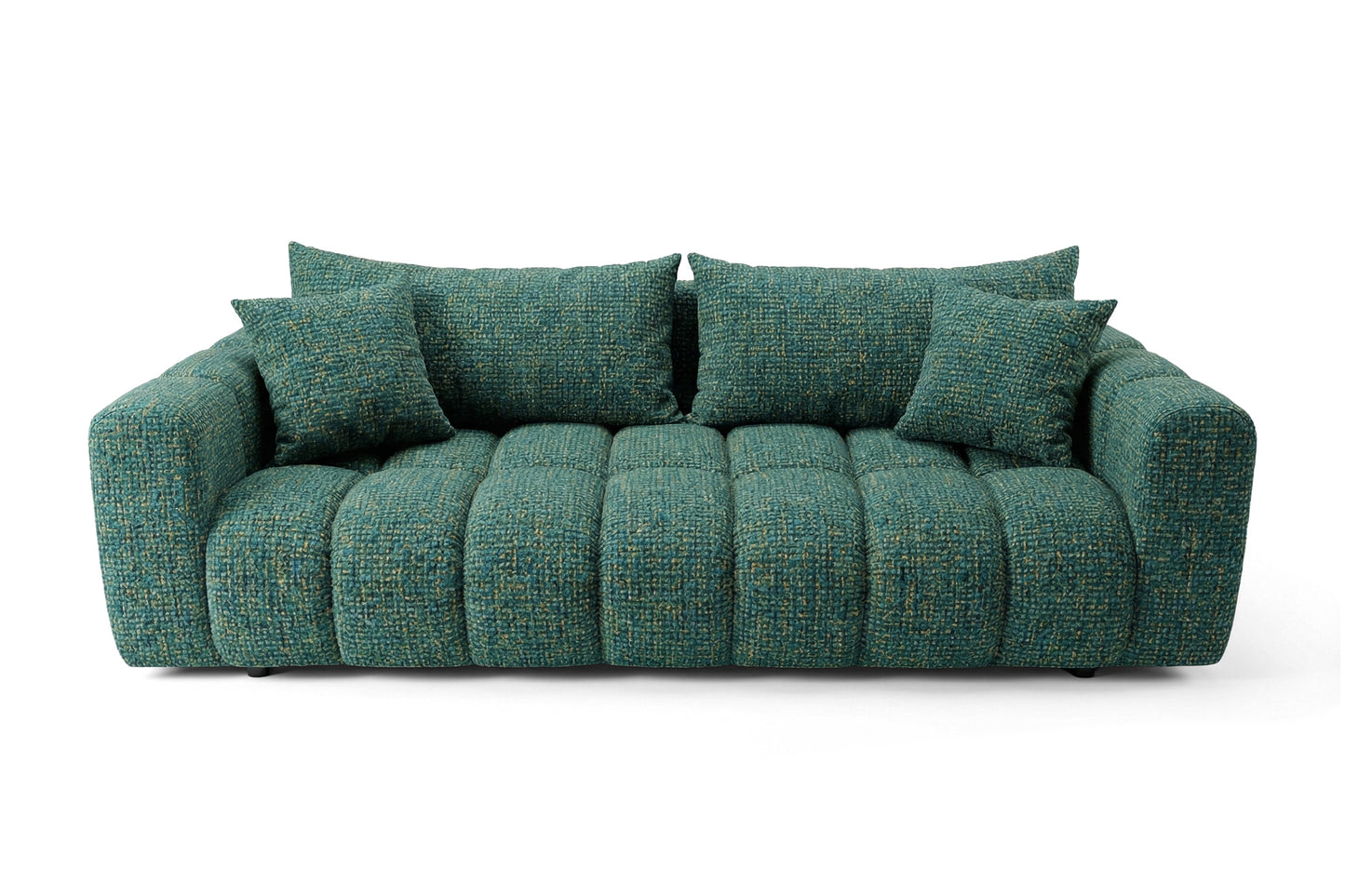 Sofa COSMO LUXURY – Schlafsofa 240 cm Puente 33 grün